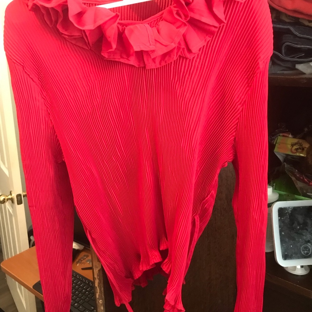 Woman’s plus size Ruffle Blouse size 3X